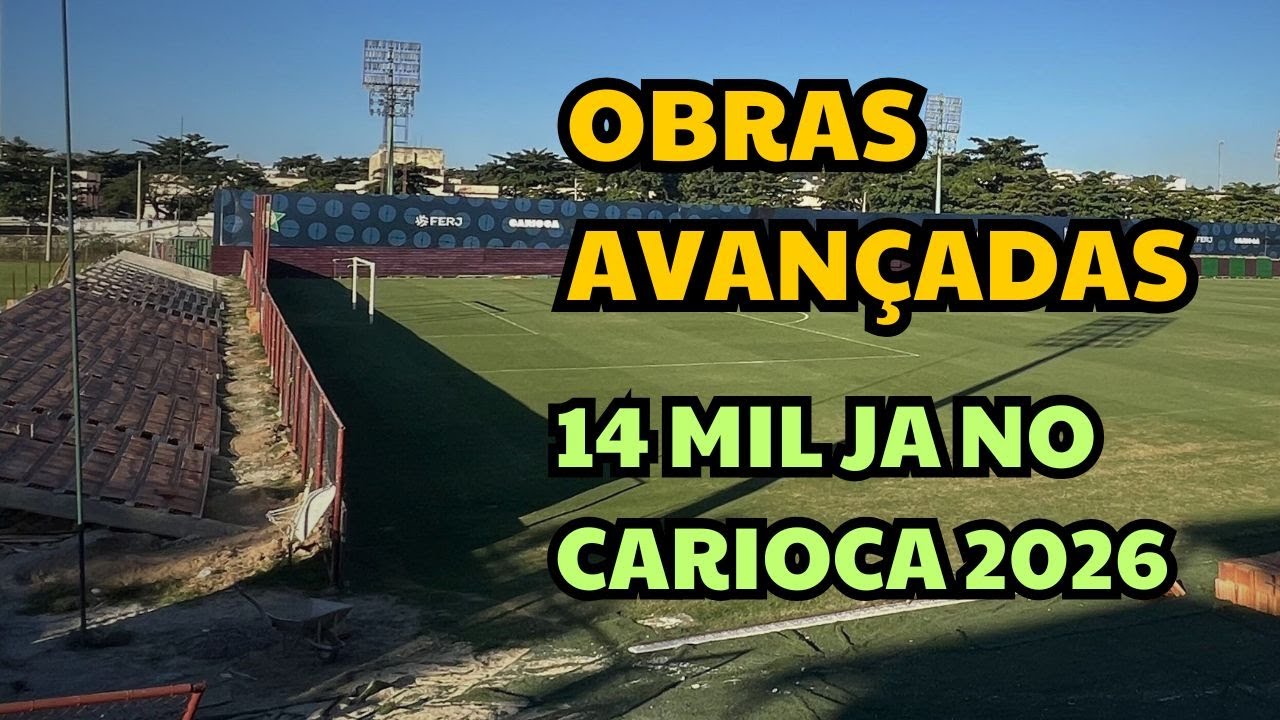 LUSO BRASILEIRO: OBRAS AVANÇAM - ATUALIZAÇÃO DE OUTUBRO, ESTÁDIO EM JANEIRO PRA 14 MIL PESSOAS