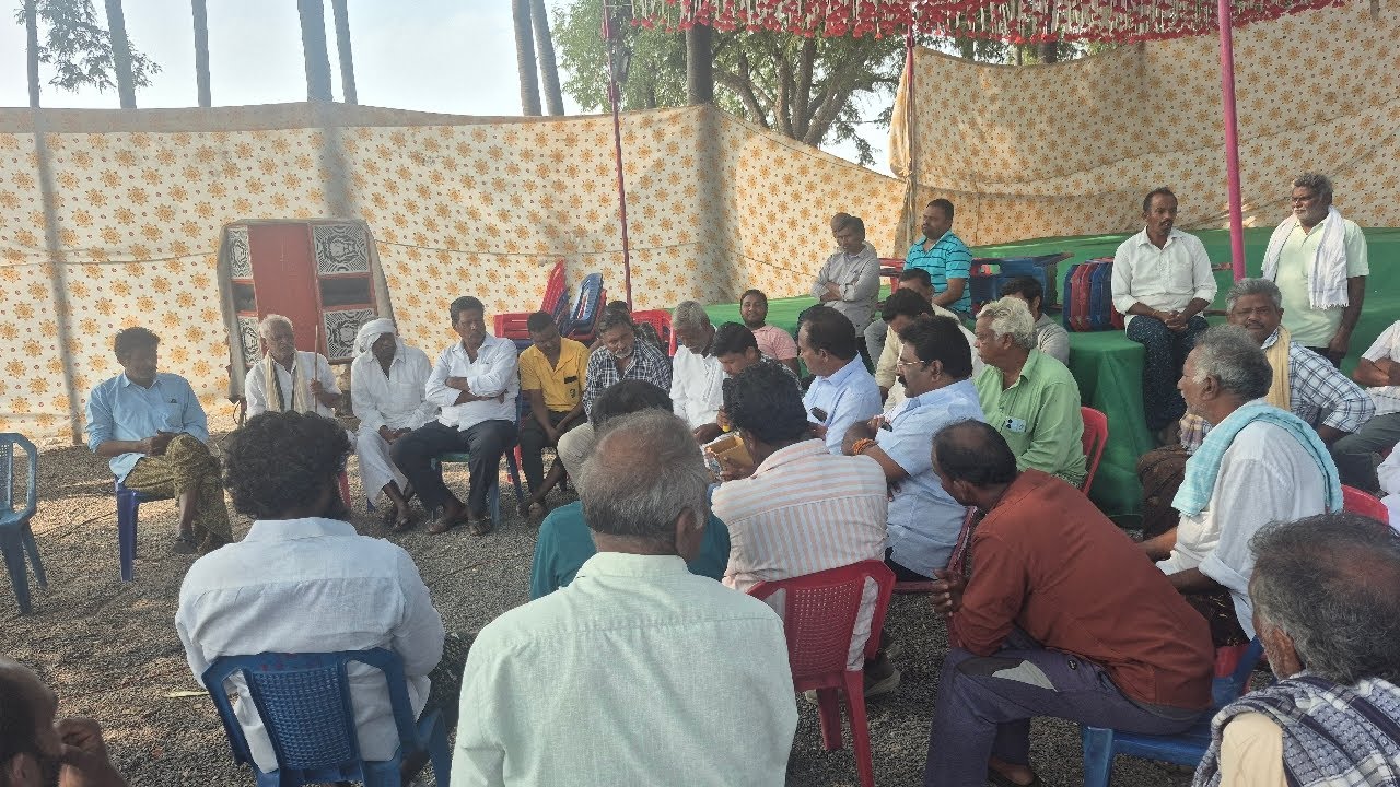 నాదెండ్ల  Senior Bulls  Draw  |  నాదెండ్ల ఒంగోలు ఎద్దుల పందెం