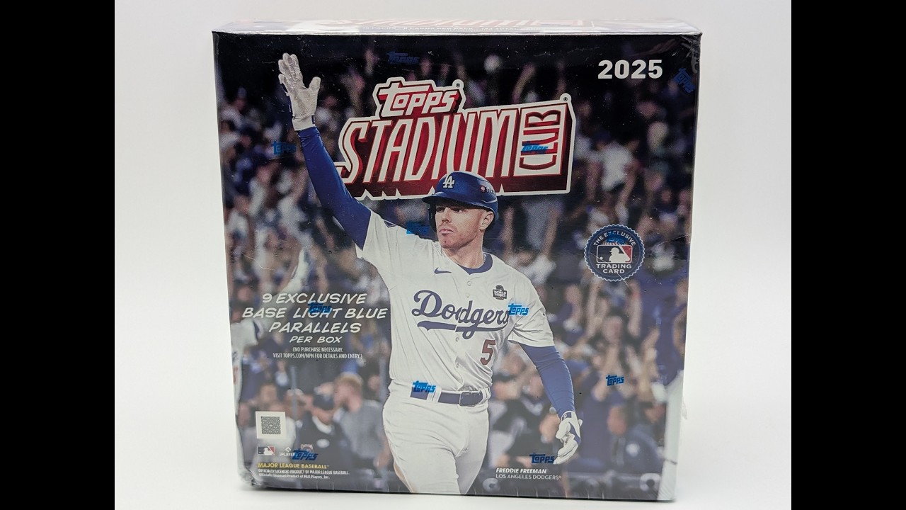 2025 Topps Stadium Club Baseball Mega Box