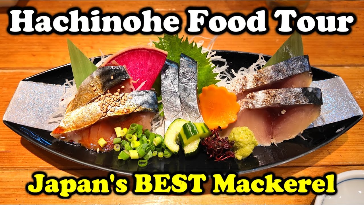 Hachinohe Food Tour: Japan's BEST Mackerel, LARGEST Morning Market & Incredible Aburasoba