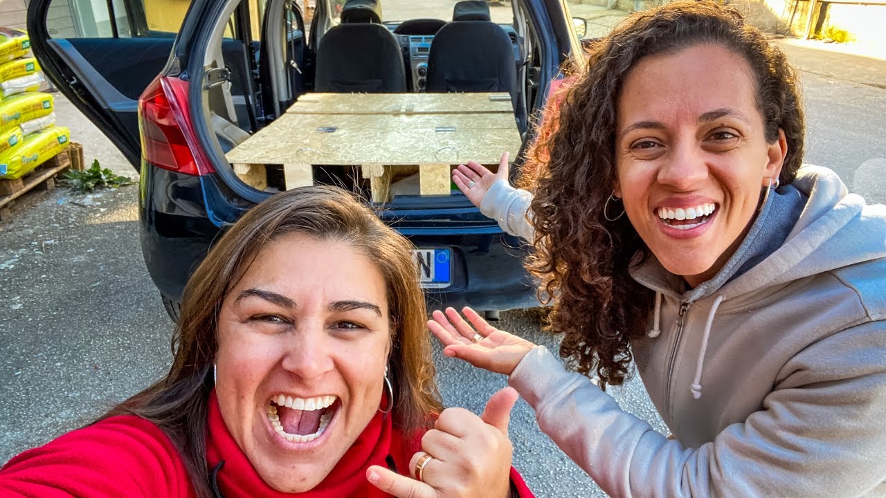 Transformamos Nosso Toyota Yaris em um Mini Motorhome!