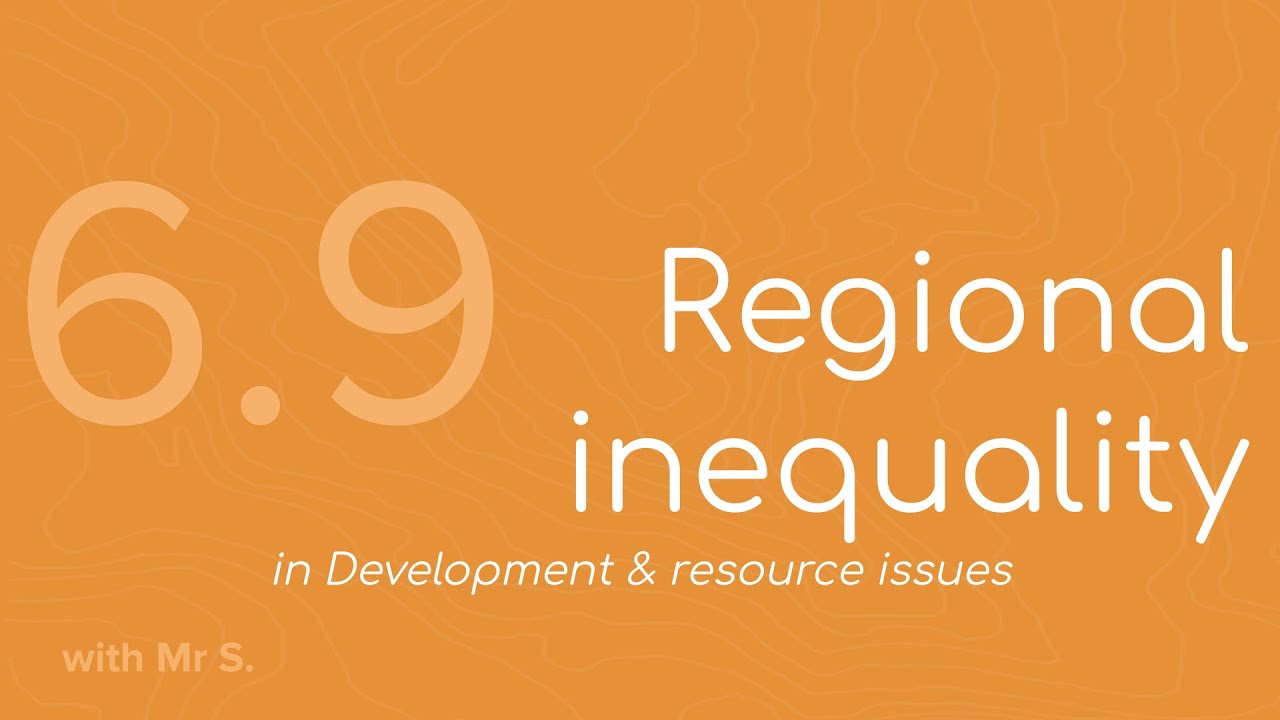 Regional inequality (FMGL6.9)