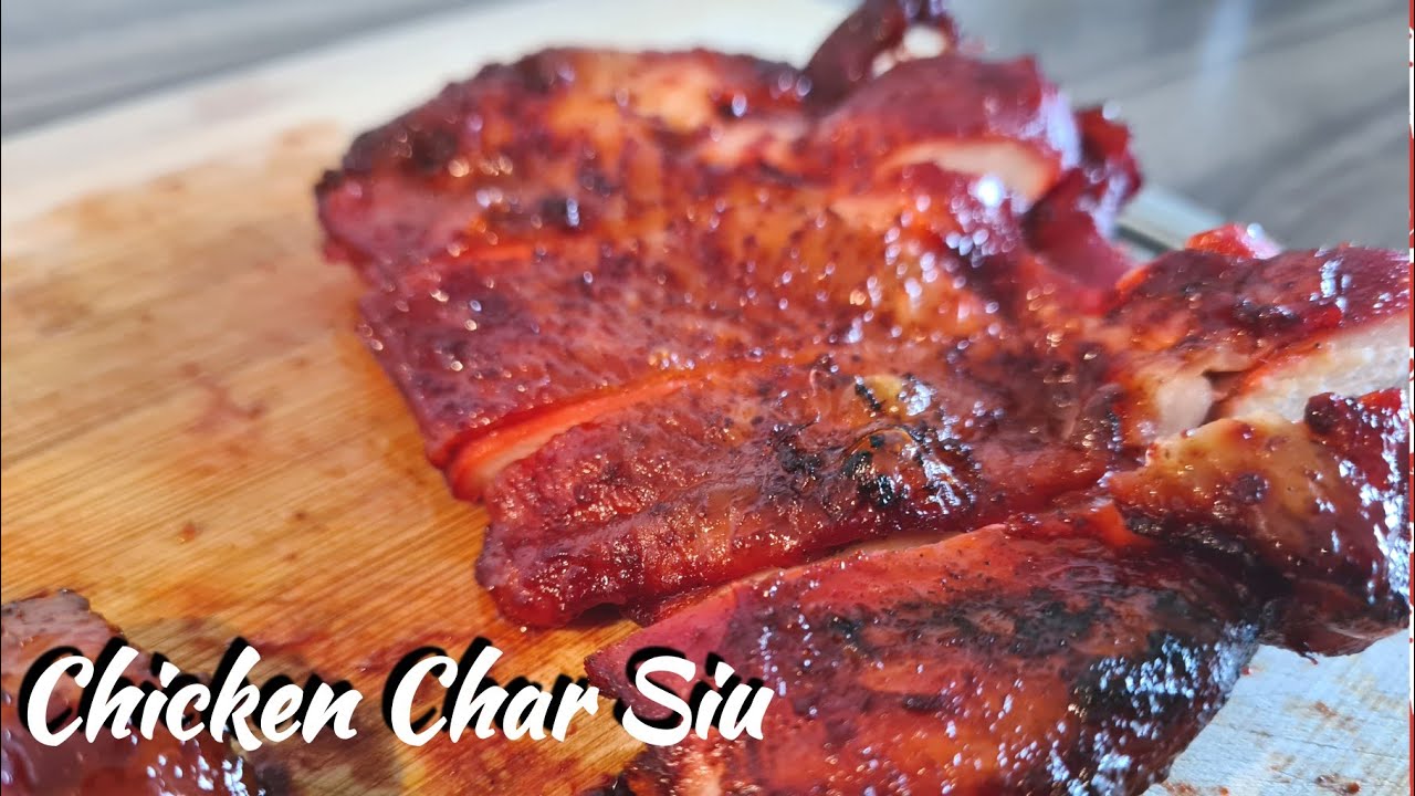 Chicken Char Siew Roasted Chicken|How to make Chicken|EN subtitle|