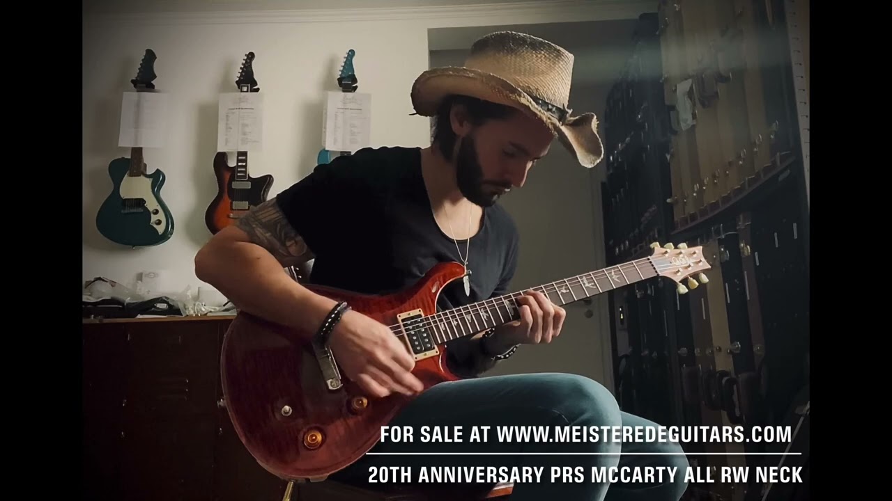 For sale at MEISTEREDEGUITARS.com - 2005 @prsguitars McCarty 20th anniversary all rosewood neck prs