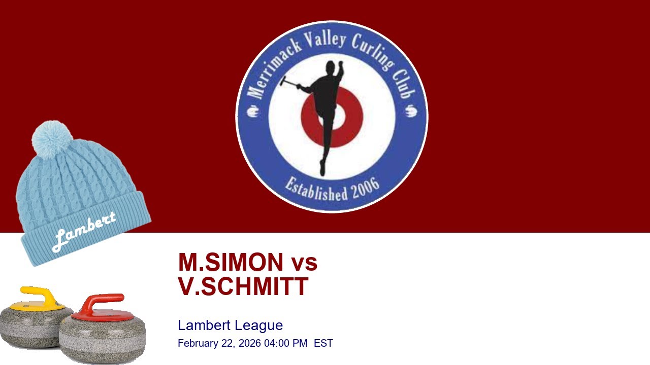 S1: MVCC Lambert League | M.SIMON vs V.SCHMITT