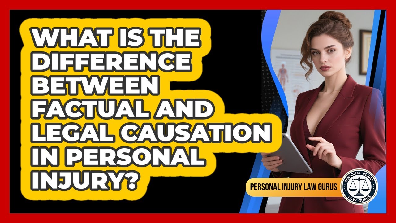 What Is The Difference Between Factual And Legal Causation In Personal Injury?