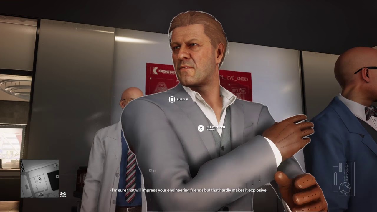 HITMAN 2: The Undying Dialogue (Sean Bean)
