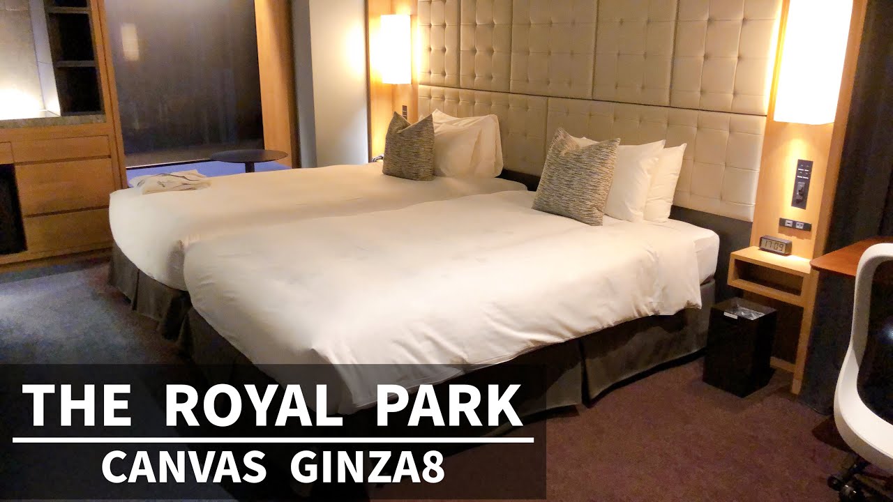 【SUB】銀座のアートなスタイリッシュホテル！ザ・ロイヤルパークキャンバス銀座8 デラックスツイン THE ROYAL PARK CANVAS GINZA8