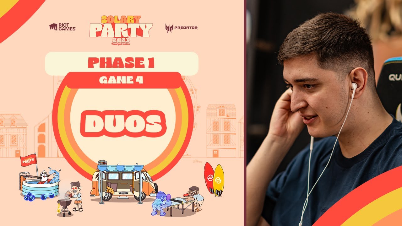 Phase 1 - Game 4 l Solary Party TFT 2023