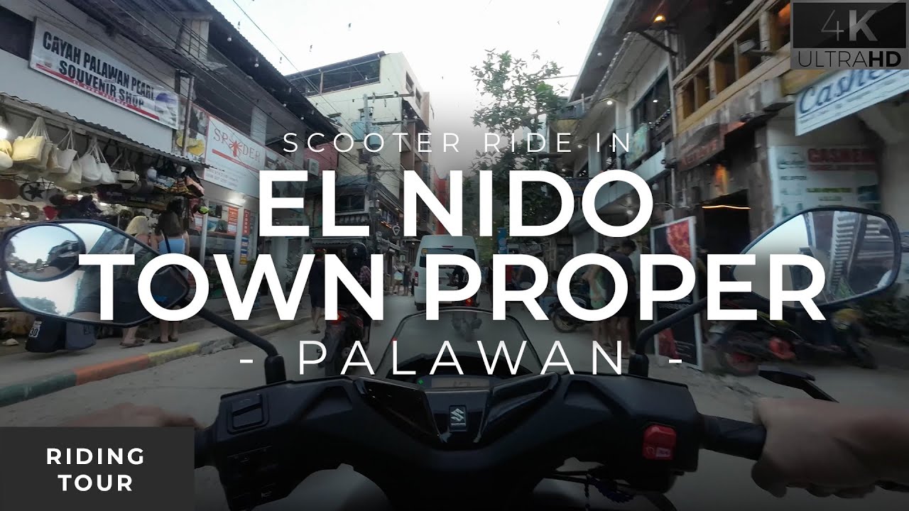 A scooter ride in El Nido: Riding experience in the town proper of El Nido Palawan