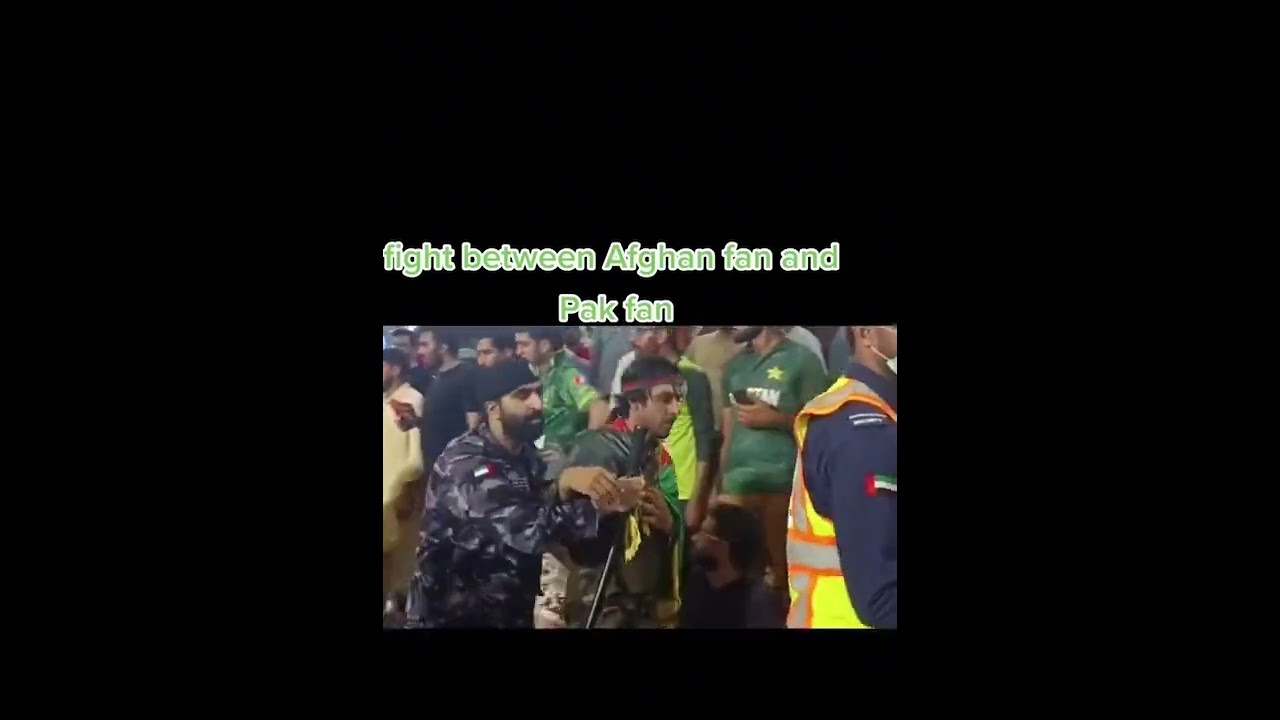 Afghanistan Aggressive Fan fighting and catch by Sharjha Army #afganistan #pakistan #match #fight