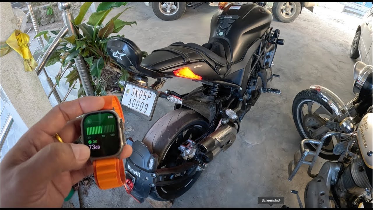 Measuring the dB of Benelli 502c Stock Exhaust system