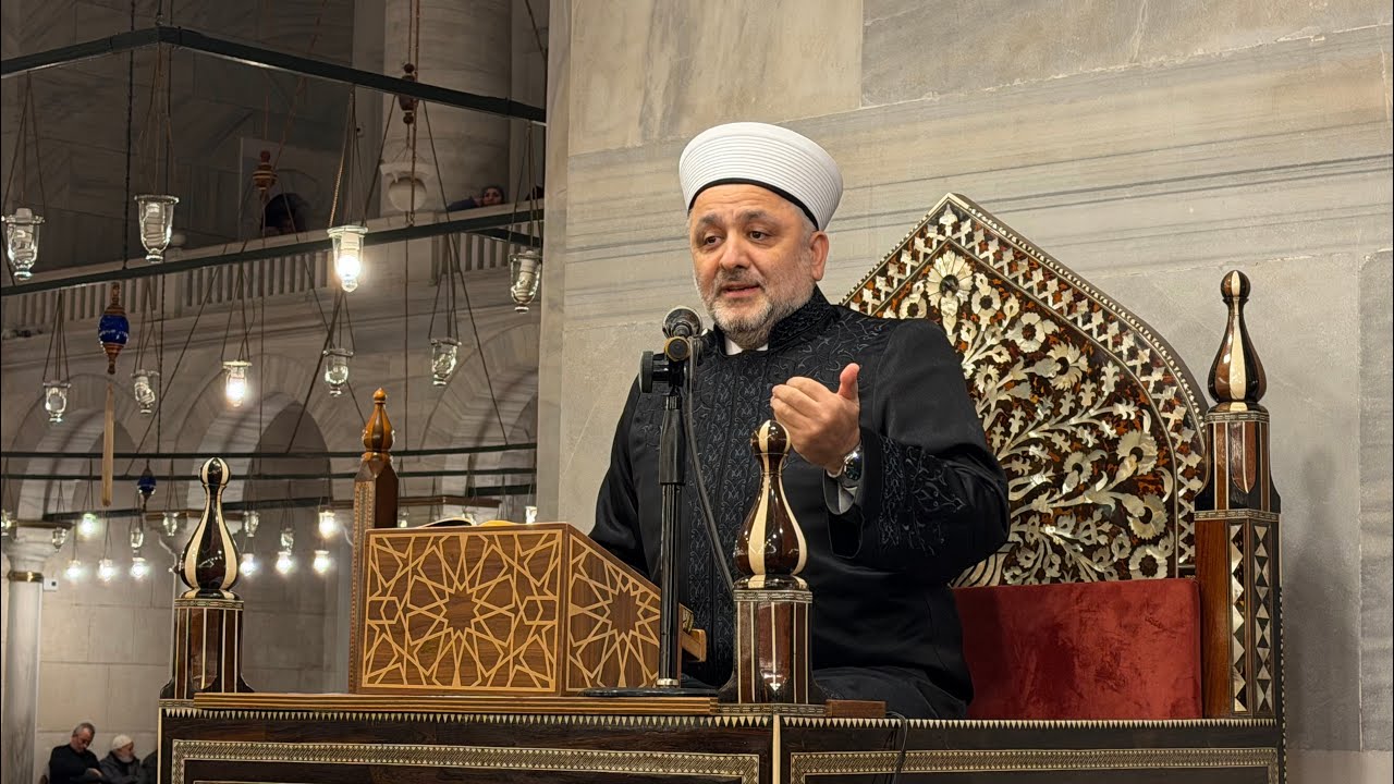 #canli-18-02-2026-Abdurrahman ŞENOĞLU(FATİH İLÇE MÜFTÜSÜ) FATİH CAMII