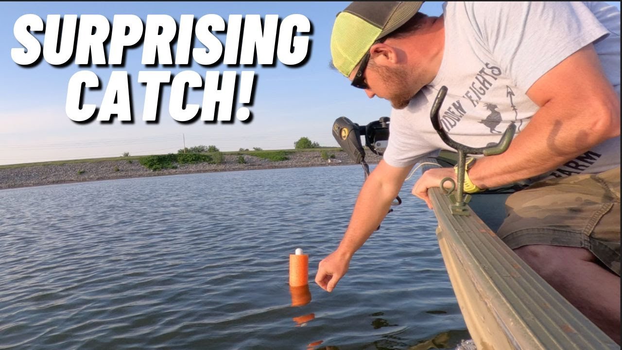 YOU WON'T BELIEVE WHAT WE CAUGHT JUG LINE FISHING WITH POOL NOODLES!