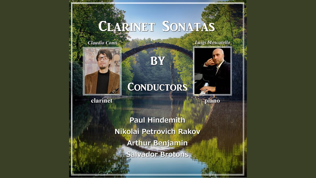 Sonata for Clarinet and Piano: I. Allegro Moderato