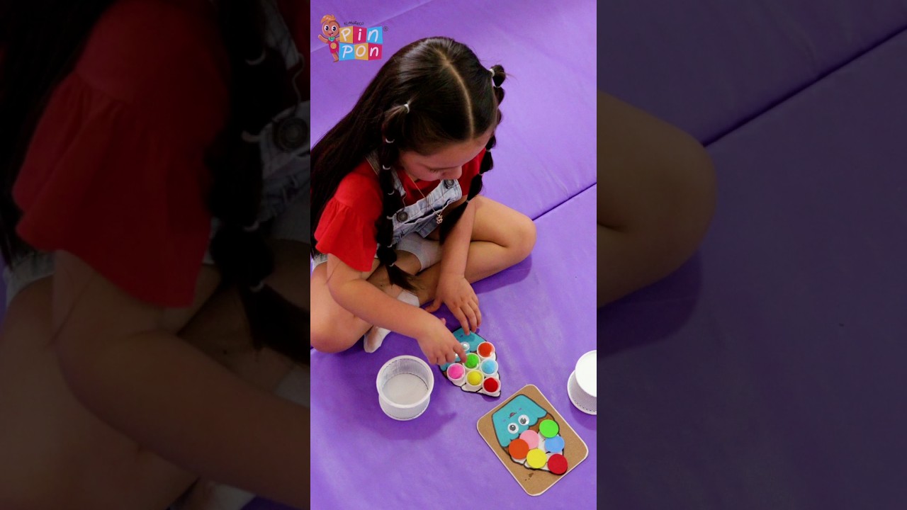 Crea y decora tu propio cupcake de colores. 🤩👧🏼 &iexcl;A jugar y aprender con Pin Pon y sus amigos!
