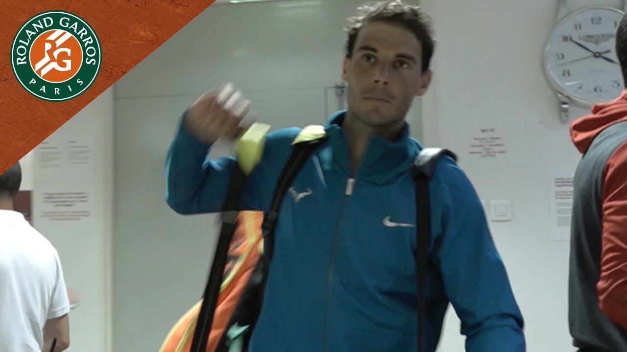 Rafael Nadal inside the locker room - Inside RG I Roland-Garros 2018