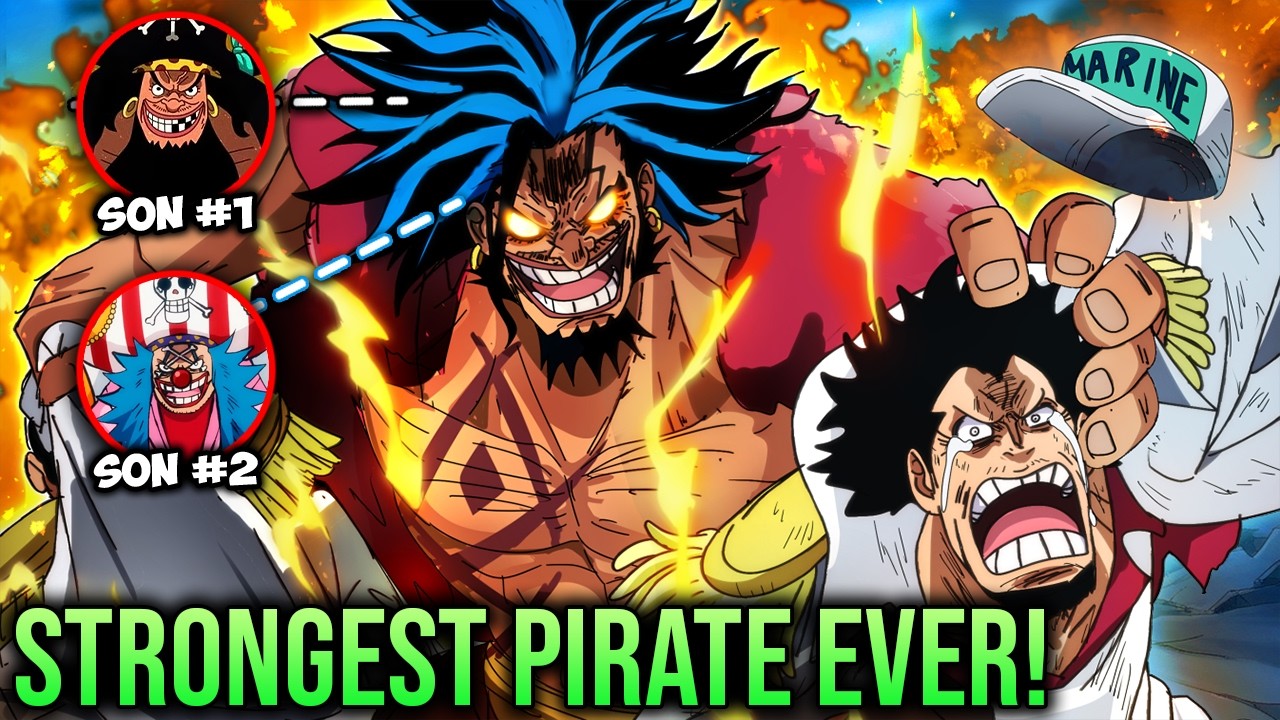 ODA REVEALED THE STRONGEST PIRATE EVER! Rocks D. Xebec is Buggy & Blackbeard's Father Explained