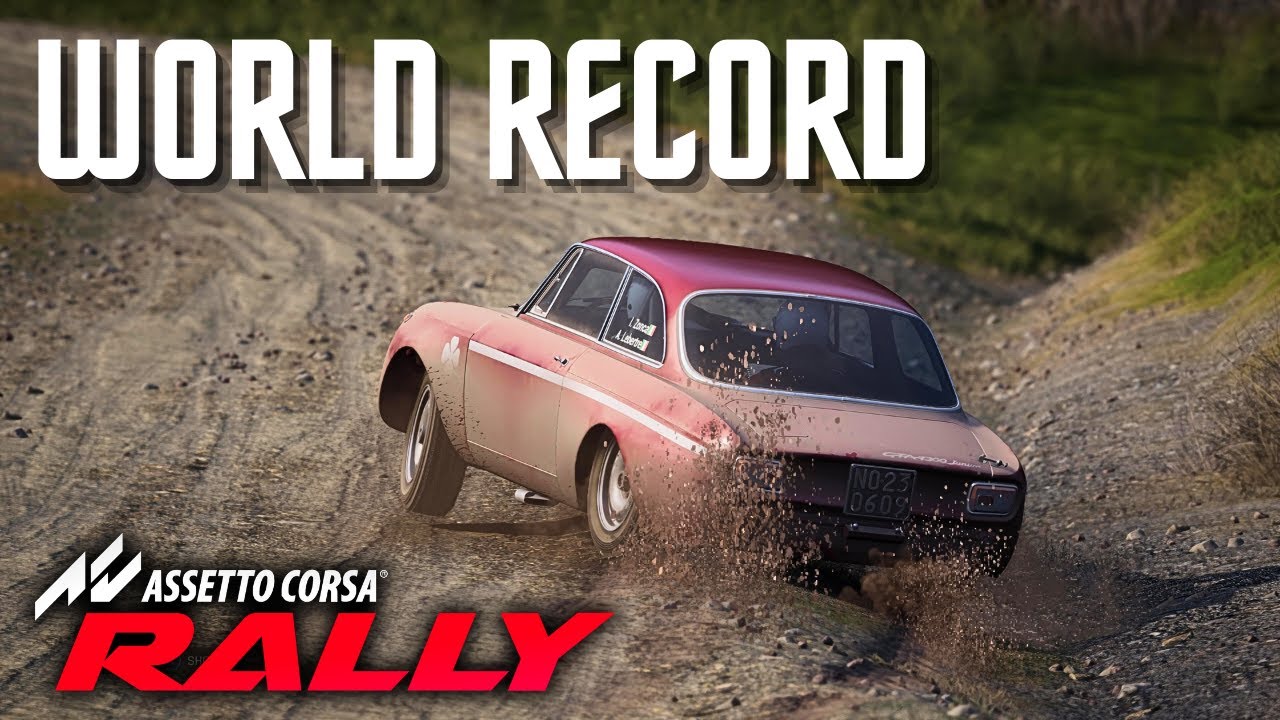 [Assetto Corsa Rally] World Record / Alfa Romeo GTA 1300 Junior - Gravel Test 1 [RTX5090] [4K UHD]