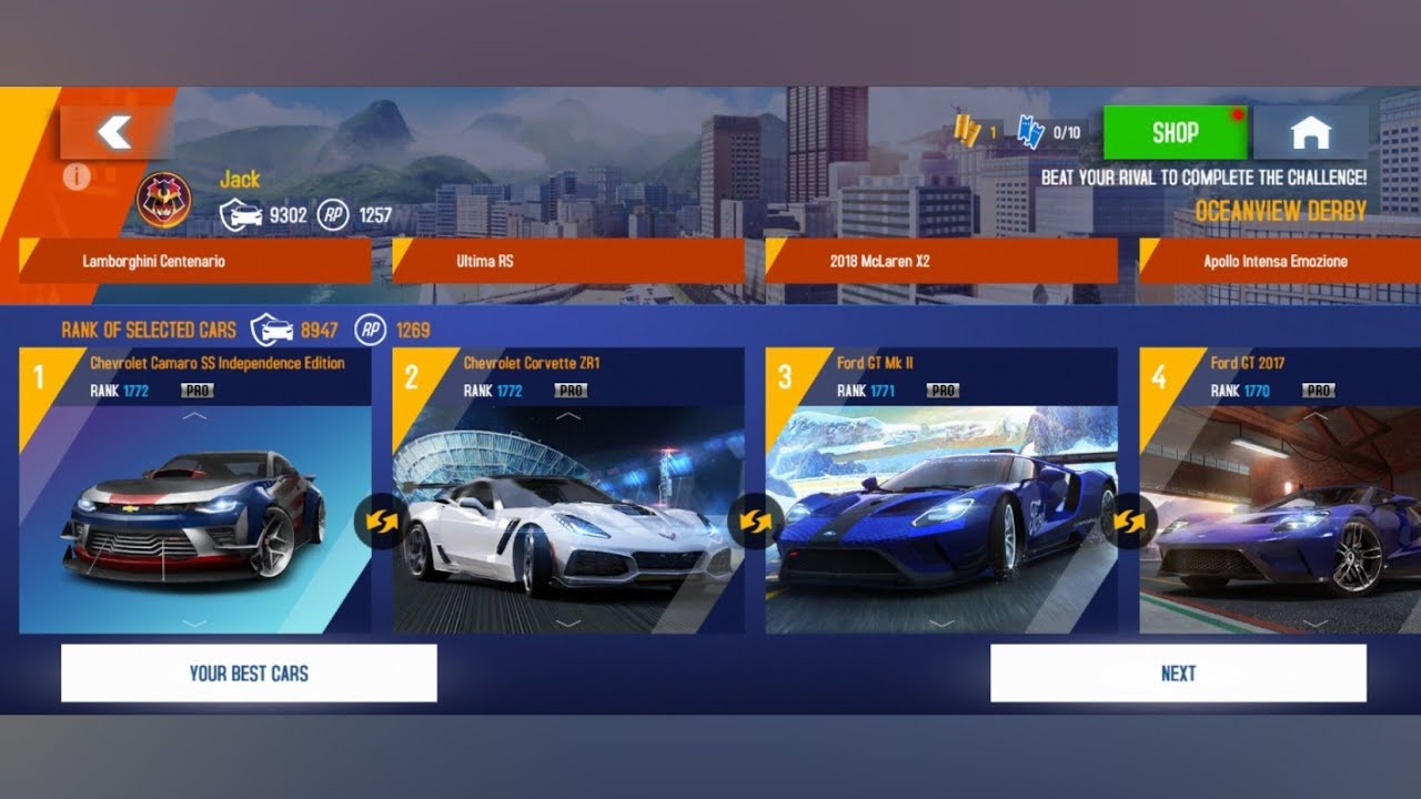 Asphalt 8 | Gauntlet A class vs S class