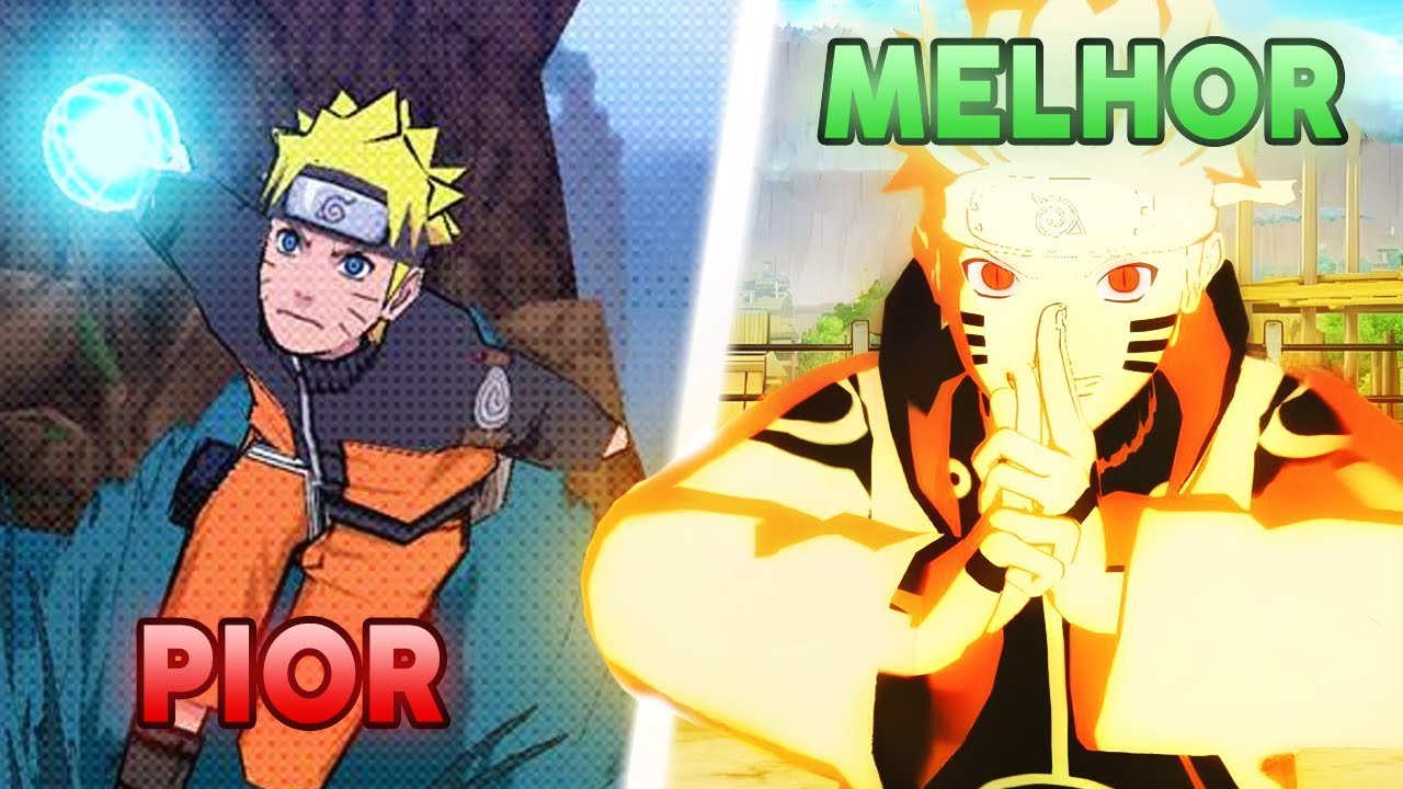 EU JOGUEI DO PIOR AO MELHOR DOS JOGOS DE NARUTO