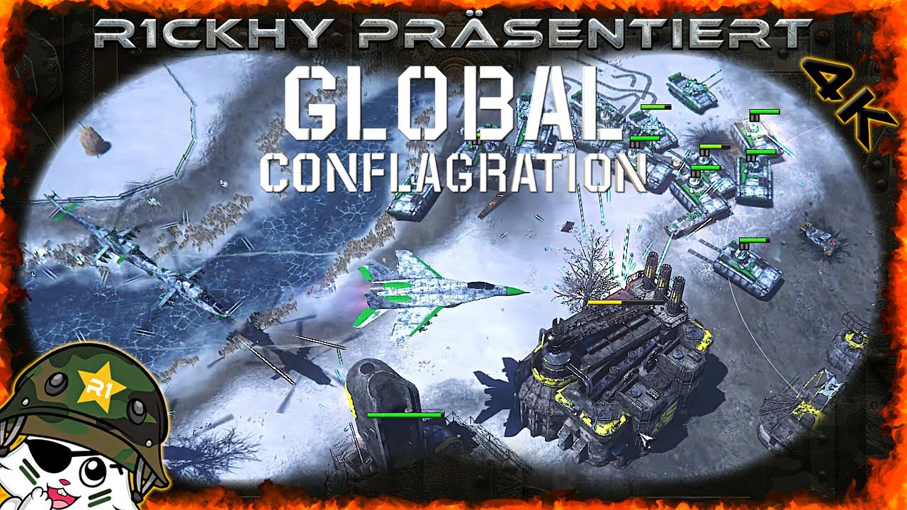 Let´s Play Global Conflagration 📢 1vs1 Schlachtfeld-Analysen à la General R1ckhy 💦🫡 #2