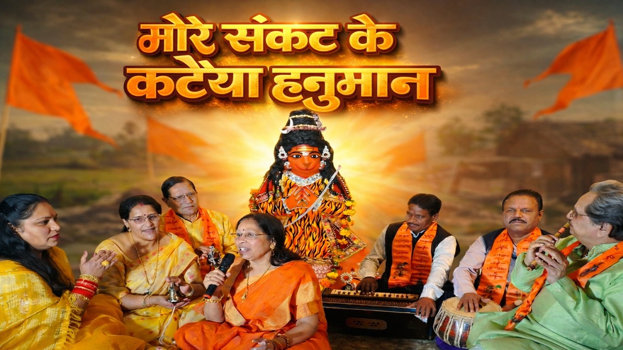 मोरे संकट के कटैया हनुमान | More Sankat Ke Kataiya Hanuman with Lyrics | Viral Hanuman Bhajan 2026