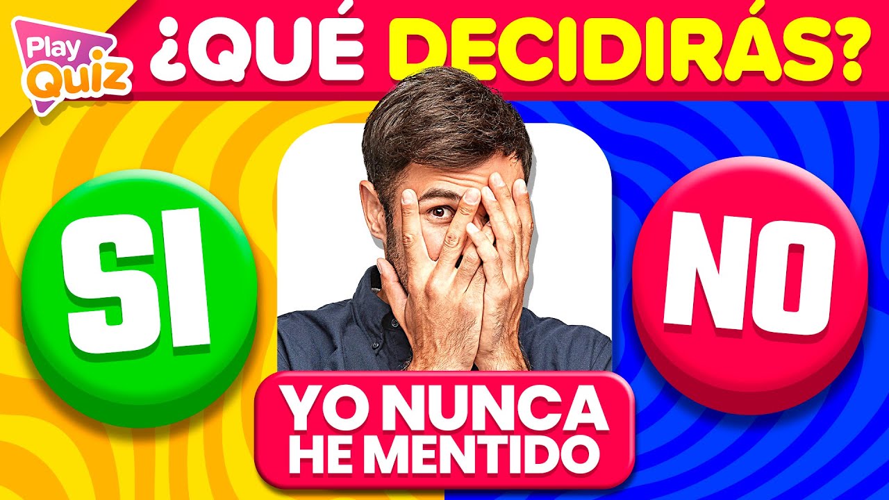 60 Preguntas de Decisiones Difíciles 🔥 Yo Nunca Nunca ¿Qué Prefieres? -  Play Quiz