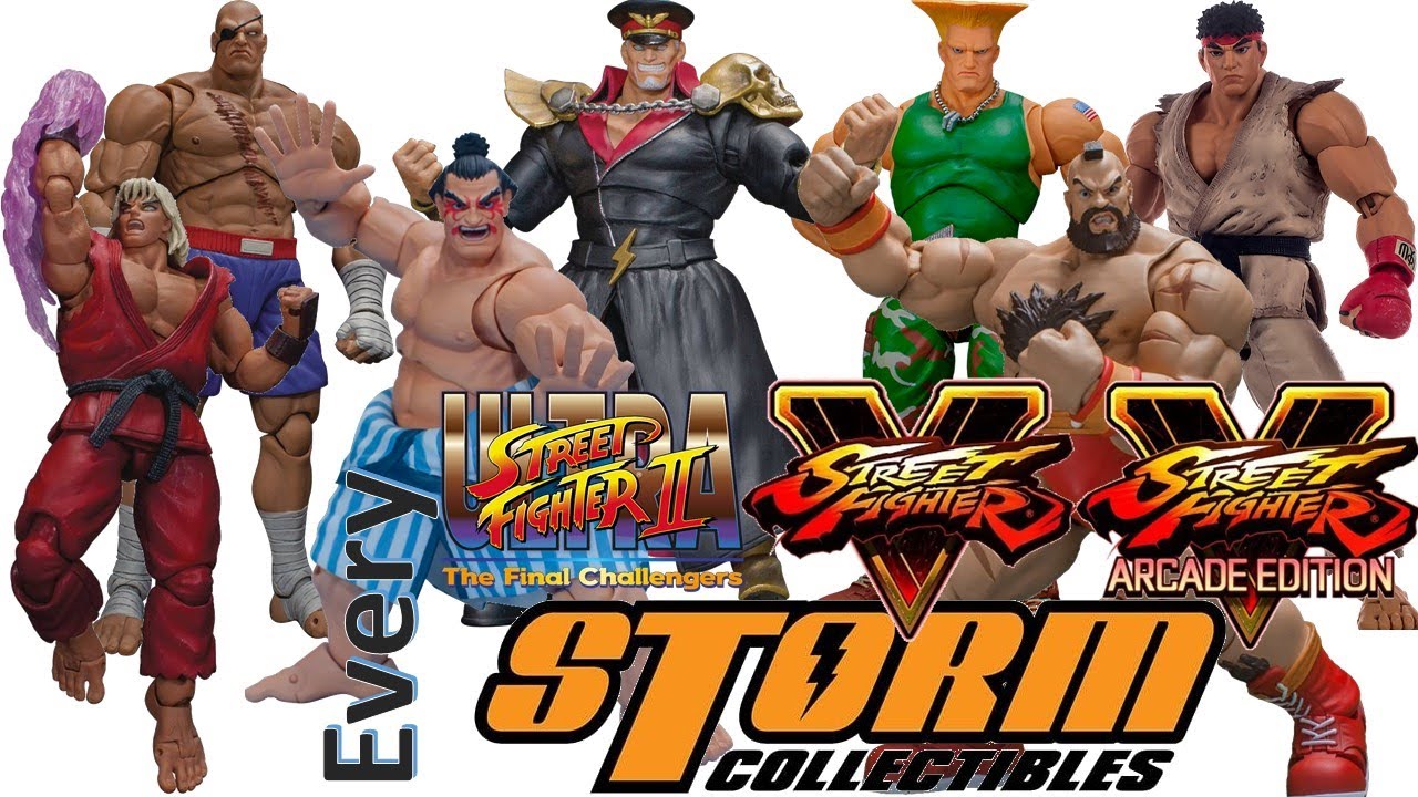 **see newer video** Every Storm Collectibles Street Fighter Comparison List
