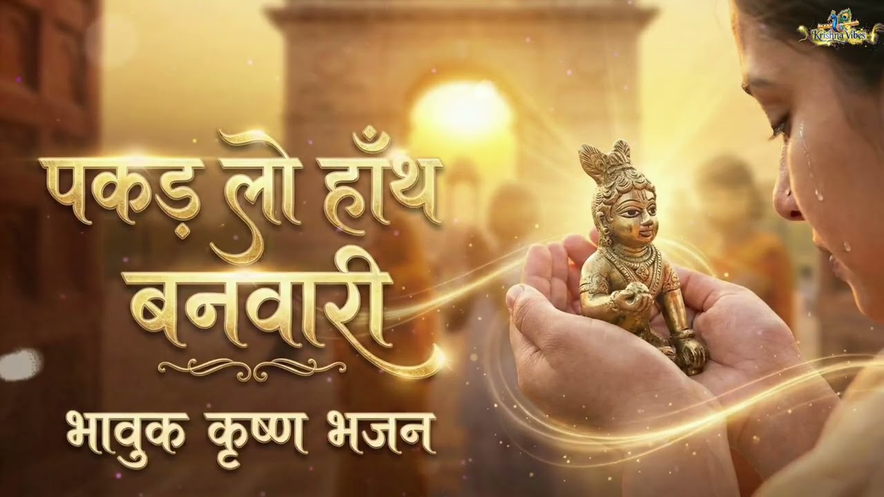 पकड़ लो हाँथ बनवारी 🙏 | Heart Touching Krishna Bhajan | Emotional Shyam Bhajan | Devotional Song