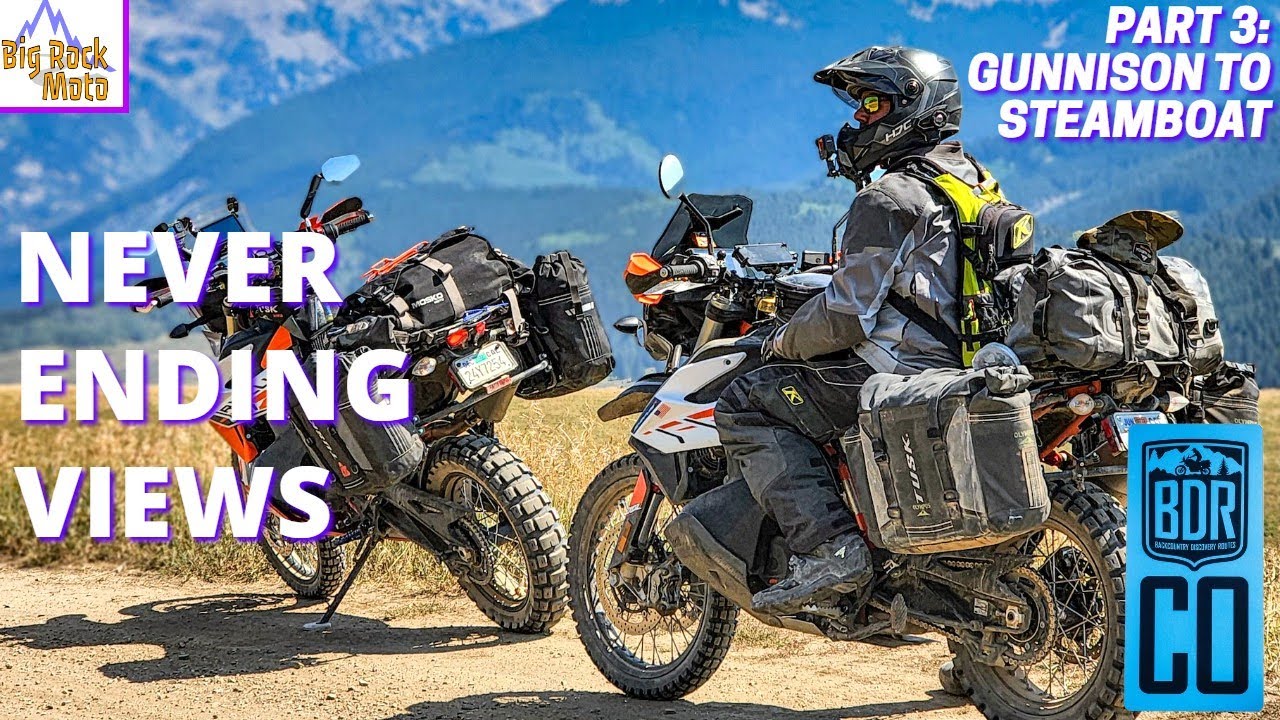 Colorado Adventure Motorcycling - The Scenery Never Stops (Part 3 of 3)