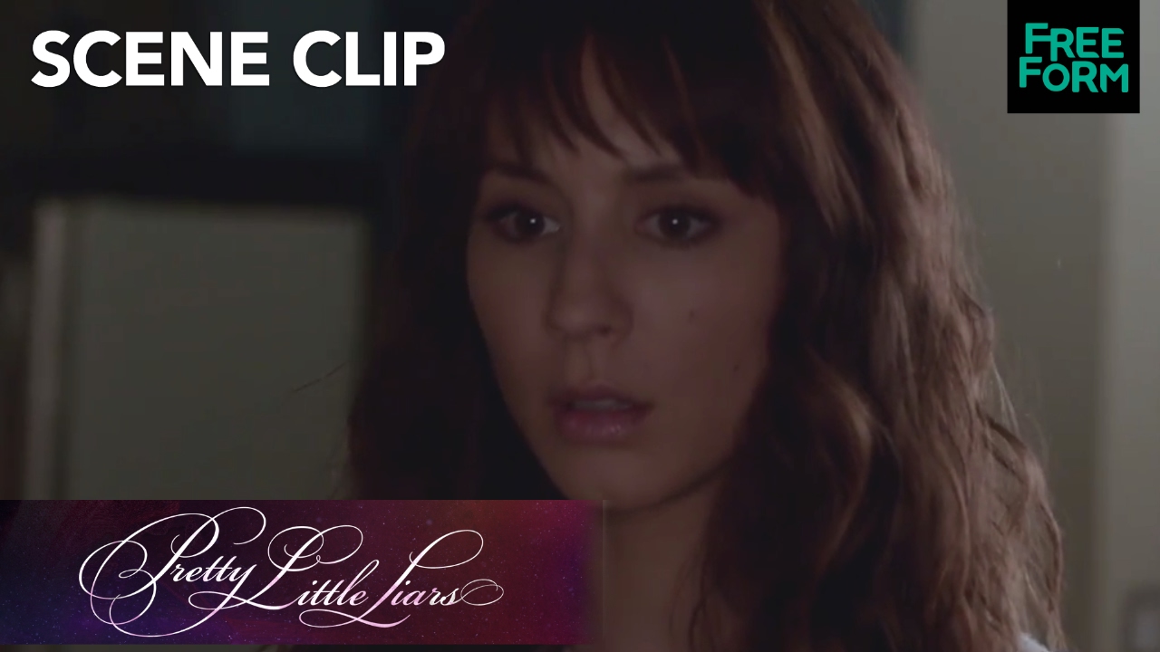 Pretty Little Liars | Season 7 Episode 17: Aria Hides the Phone at Spencer’s House | Freeform