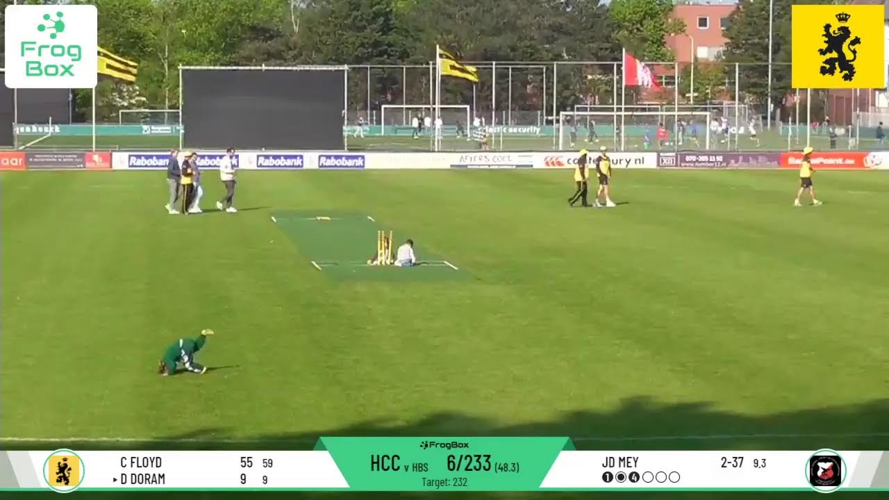 KNCB - Topklasse - HCC v HBS