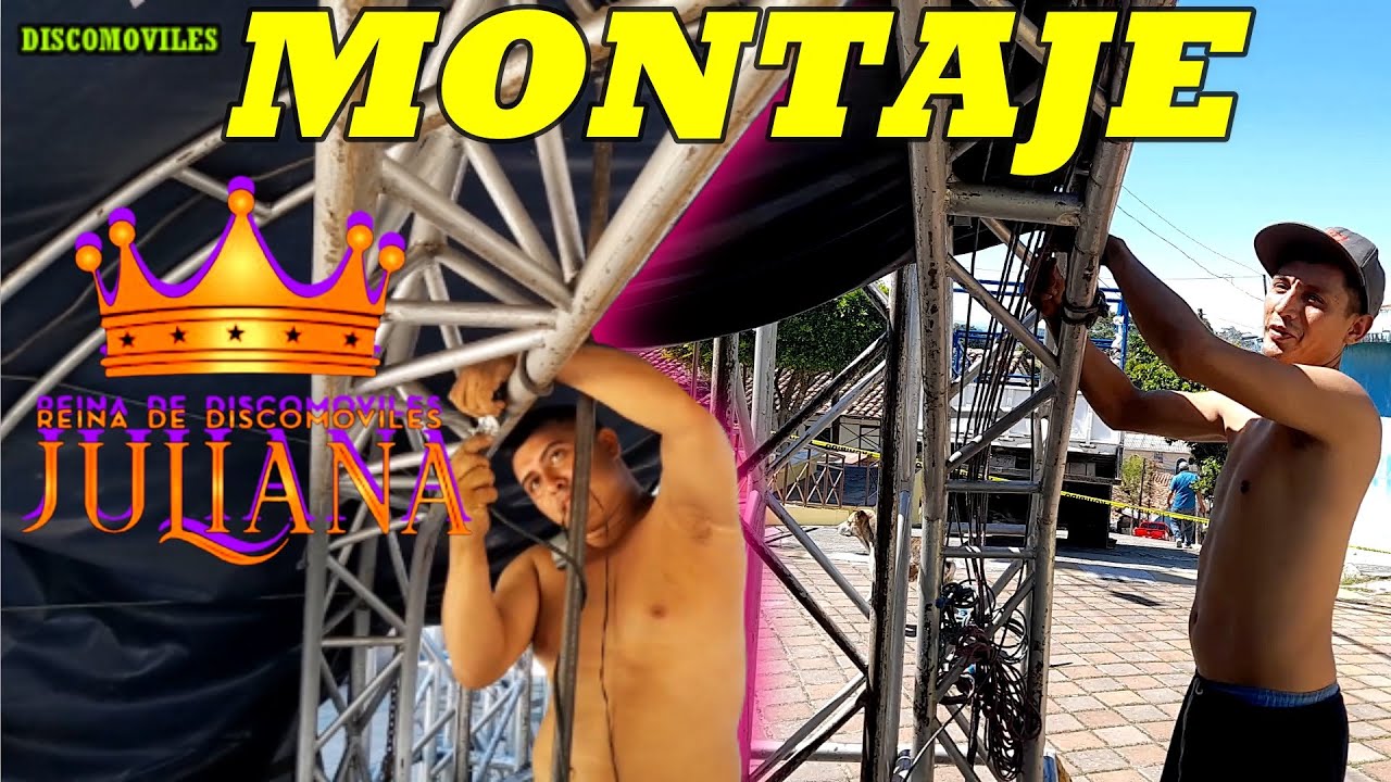 JULIANA DISCOMOVIL. MONTAJE EN SAN MIGUEL DE MERCEDEZ #chalatenango