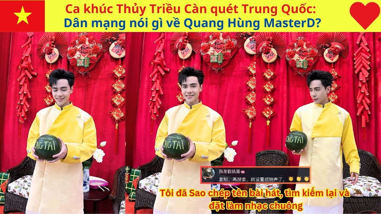 Ca khúc Thủy Triều Càn quét Trung Quốc: Dân mạng nói gì về Quang Hùng MasterD?