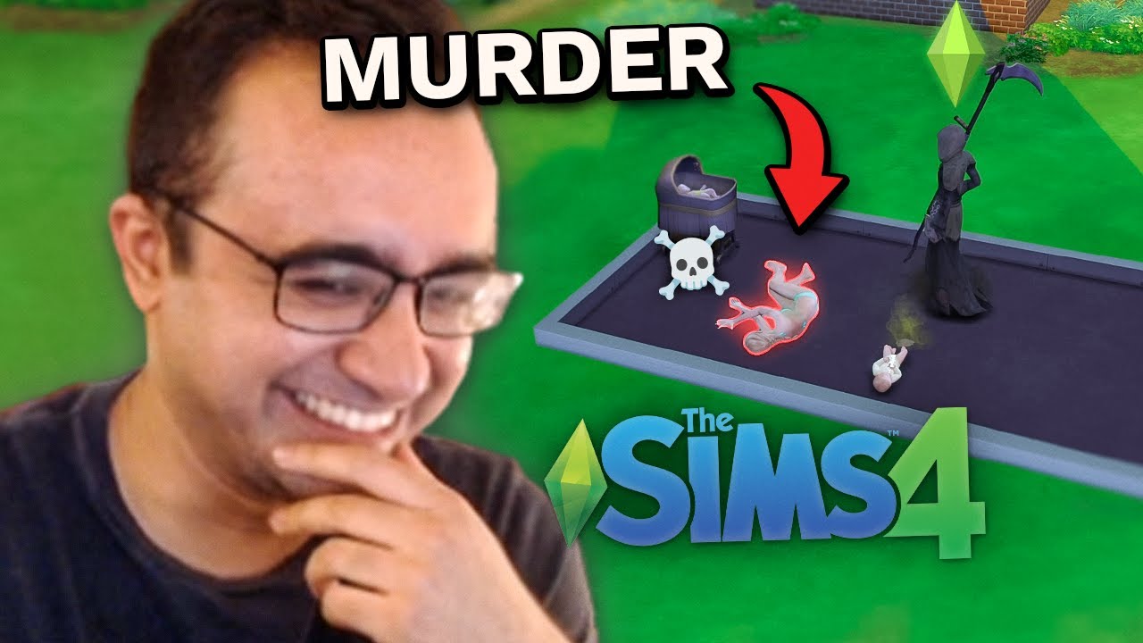 I created the MOST EVIL Sims 4 character...