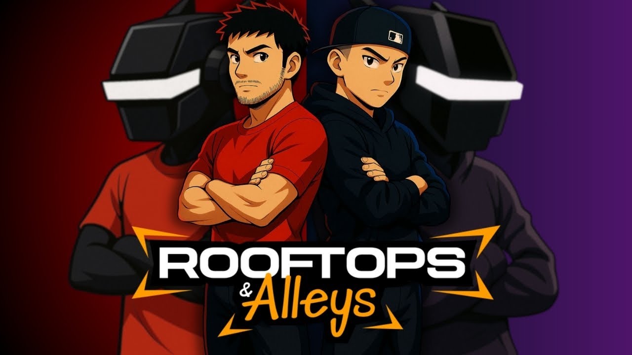 HAGO PARKOUR CON MI HERMANO! (ESPERA EL FINAL) | ROOFTOPS & ALLEYS
