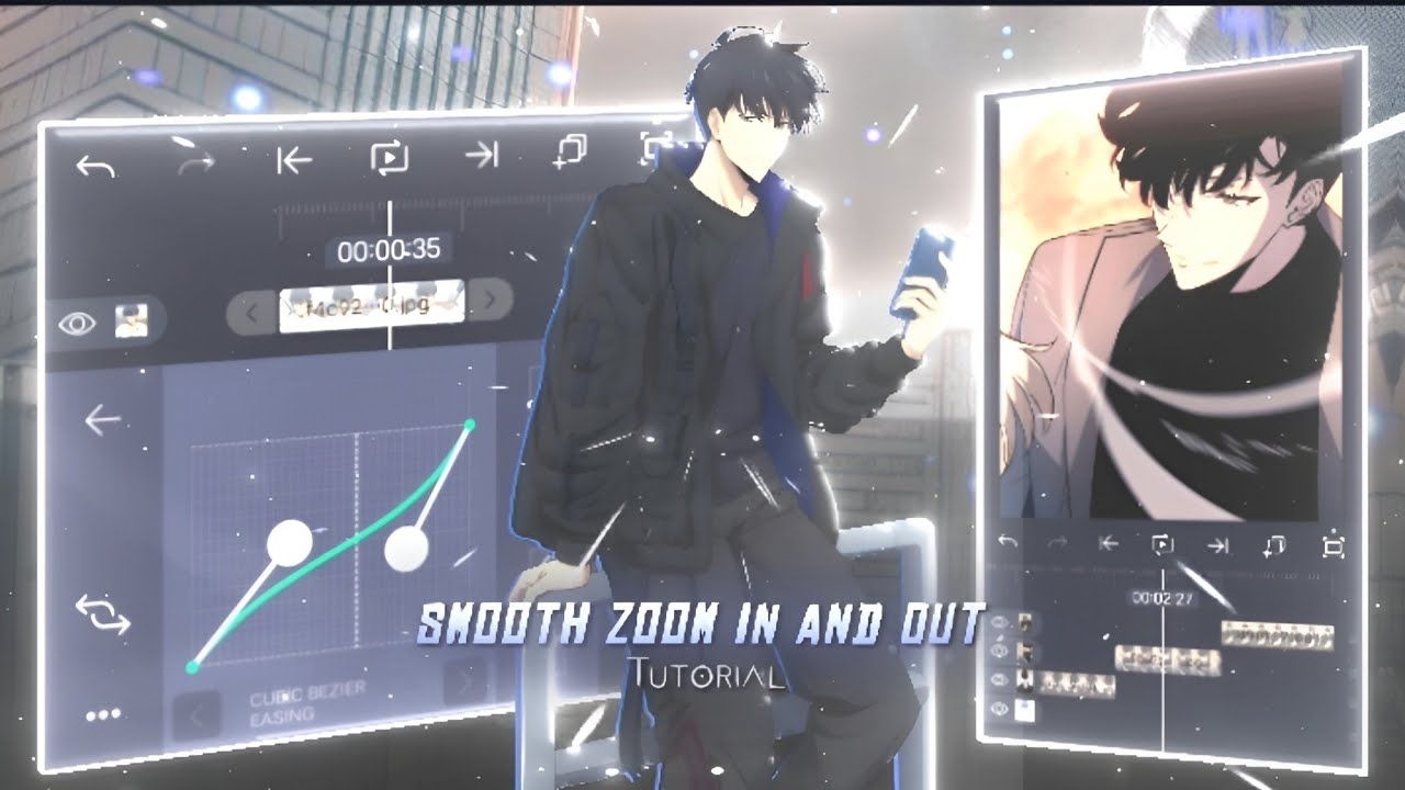 Smooth Zoom In and Out Tutorial in Alight Motion 
