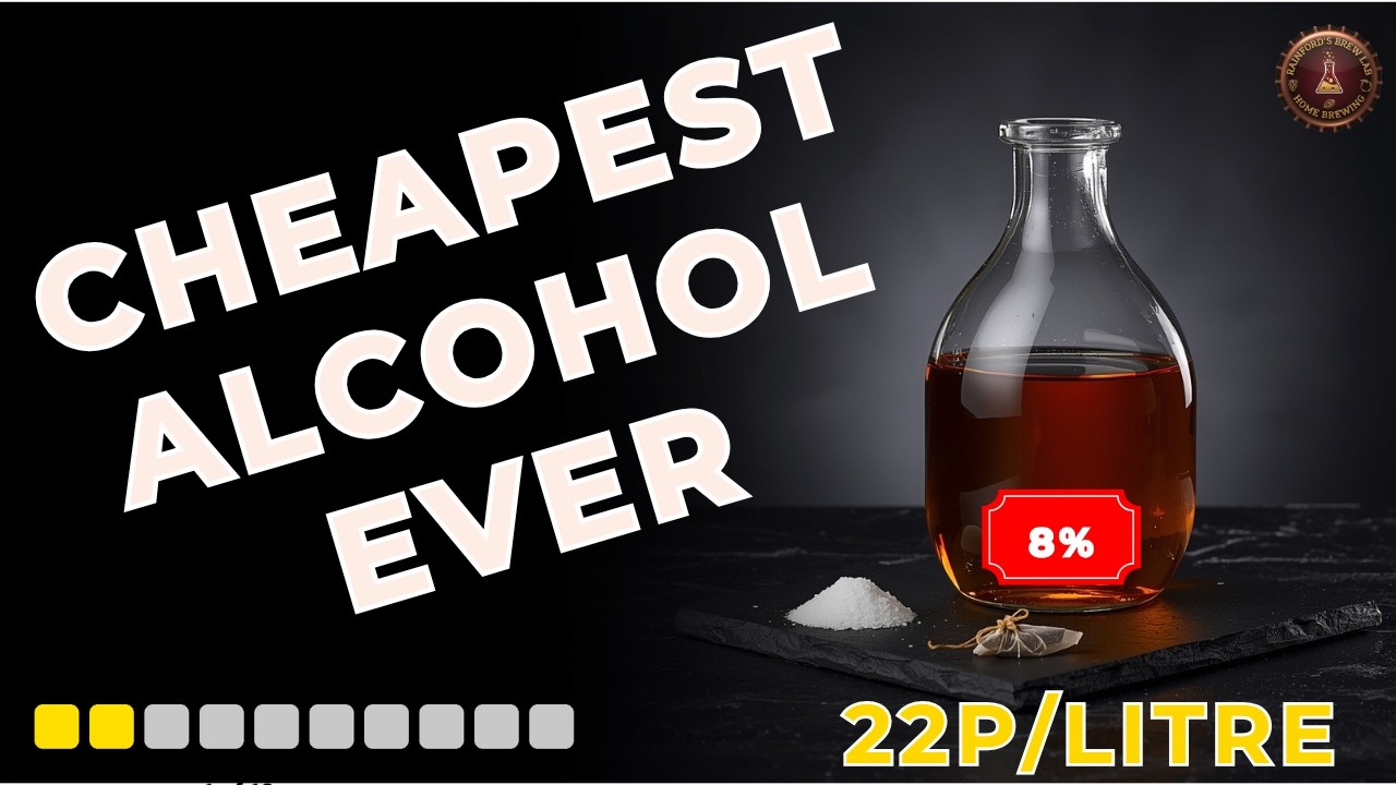 Как приготовить алкоголь по цене 22 пенса за литр (чайное вино)