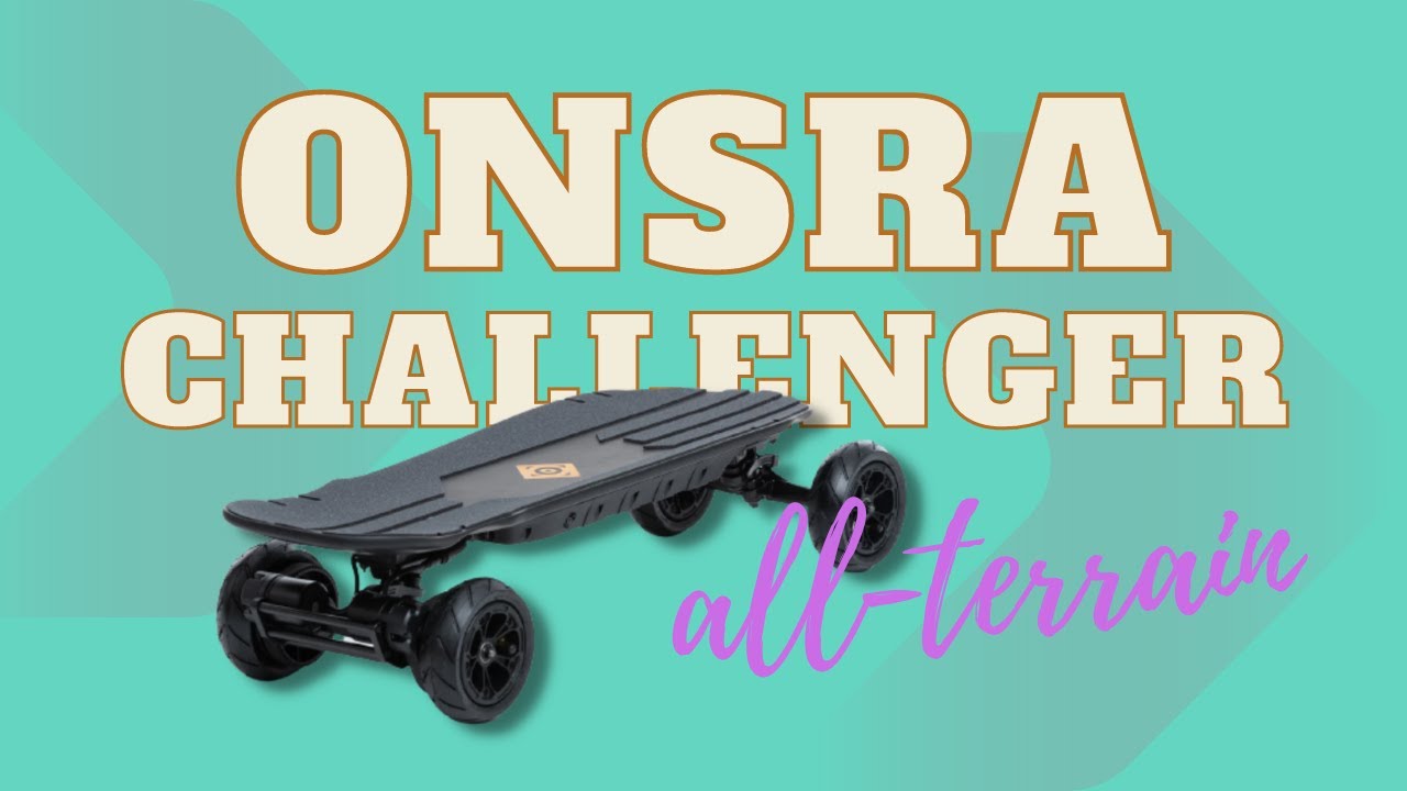 ONSRA CHALLENGER | ESK8 | BEZ KECŮ [4K]