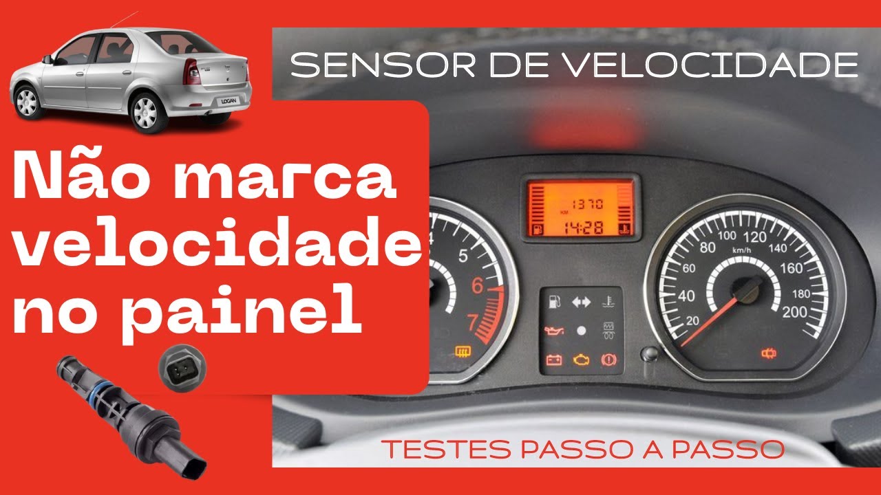Renault Logan não marca velocidade • Passo a passo da correção