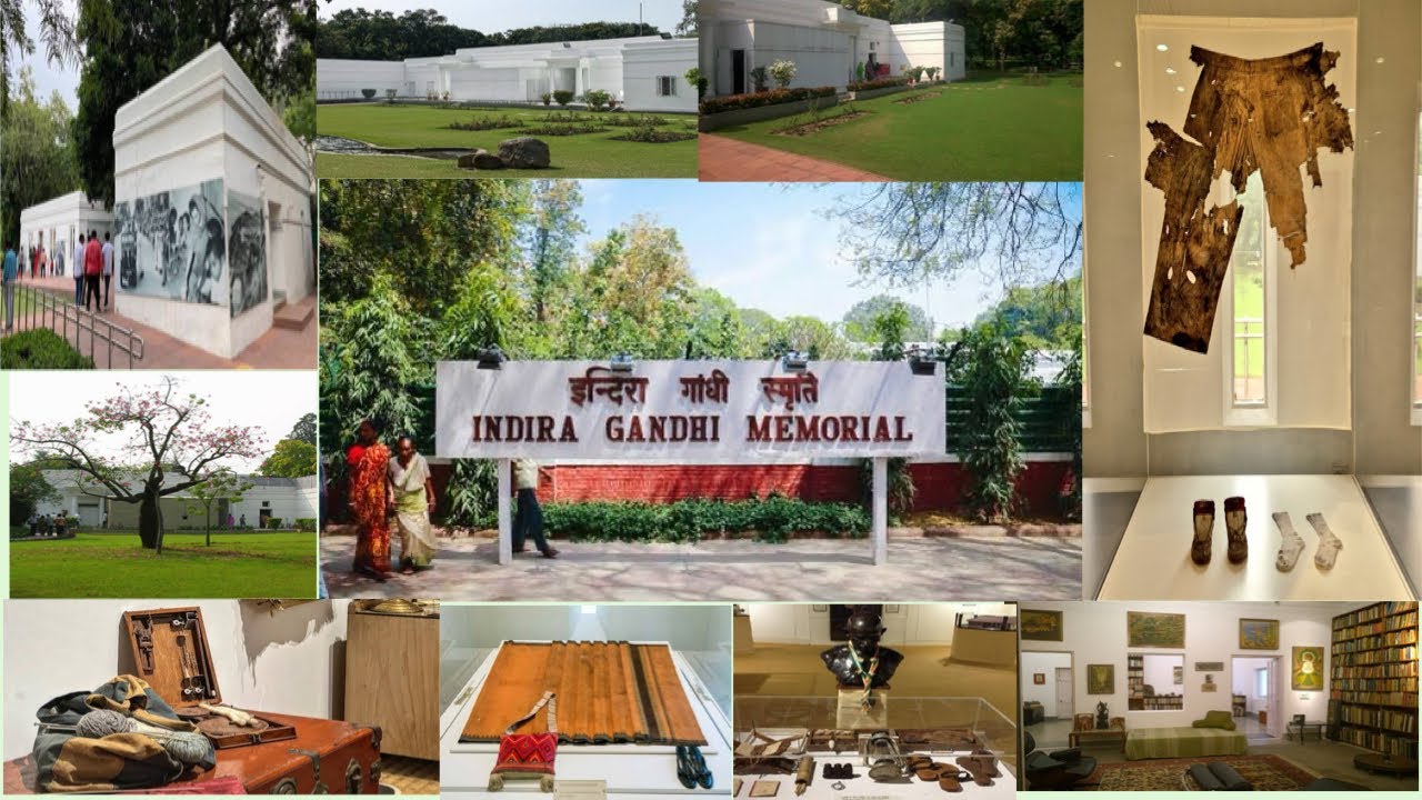 THE INDIRA GANDHI MEMORIAL museum  in delhi afdhargunj rode 