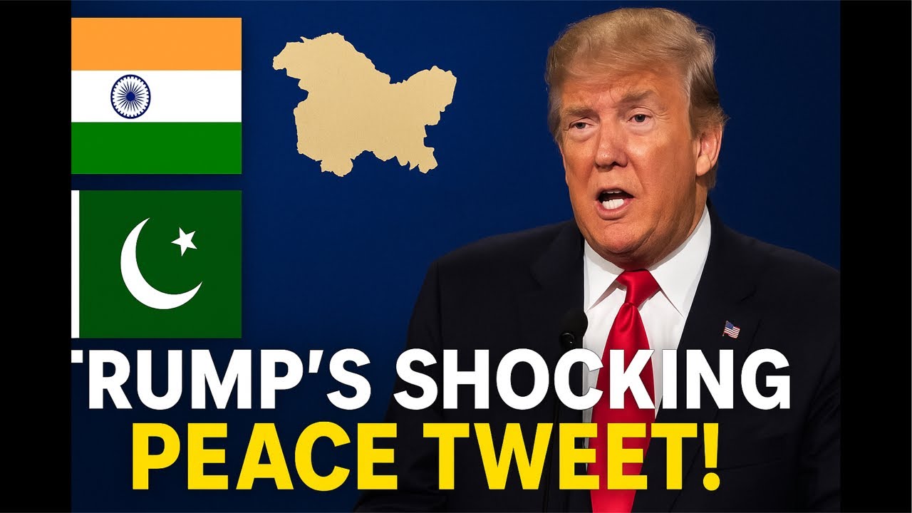 Trump Praises India & Pakistan Unity | Historic Message on Kashmir Peace! #indiavspakistan #youtube