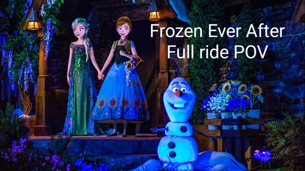 Frozen Ever After full ride POV