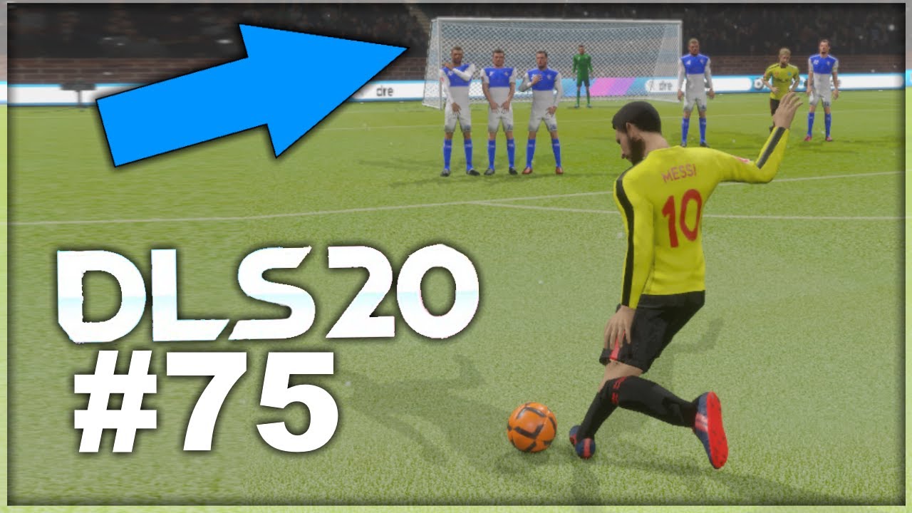 MESSI'S FREE KICK VS LIVERPOOL RECREATED | Dream League Soccer 2020 #75