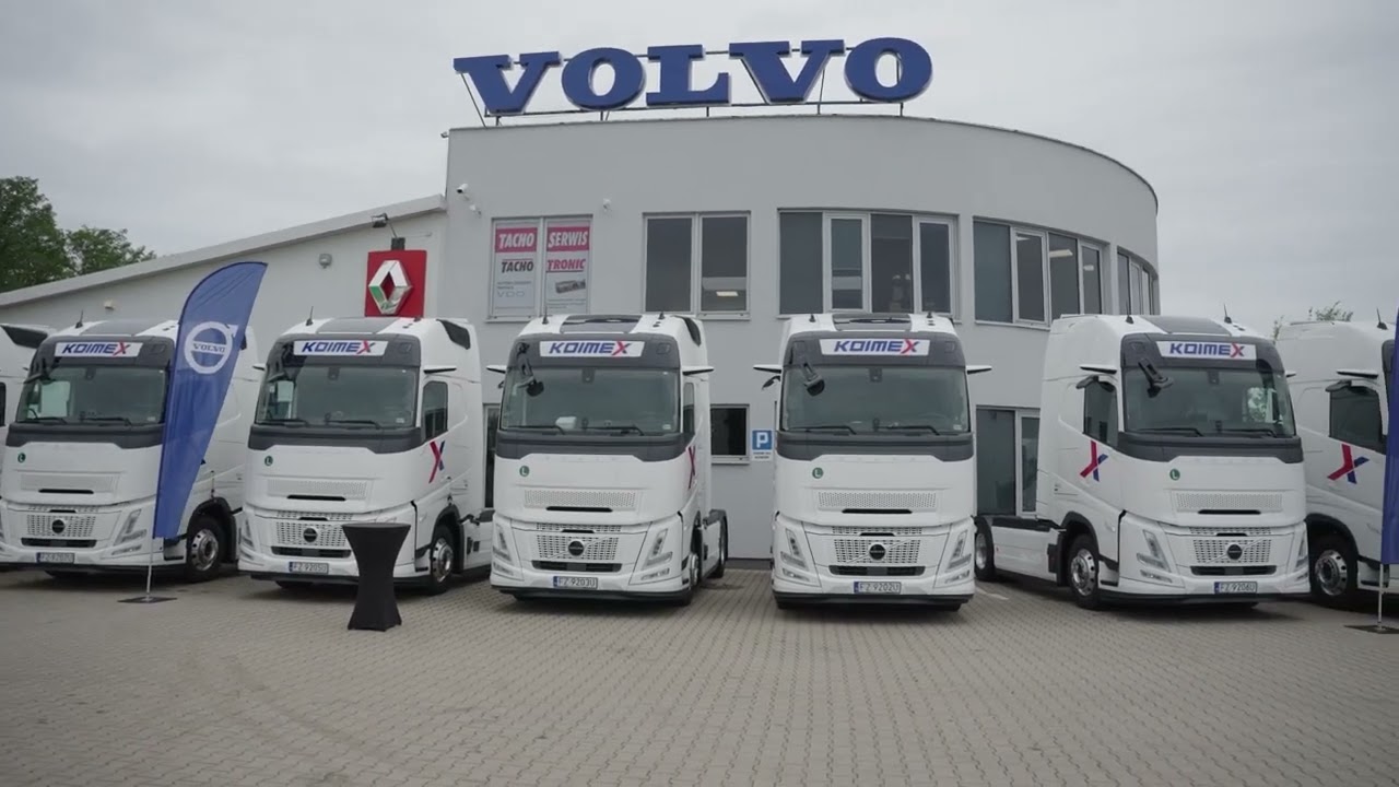 Современные тракторы Volvo AERO уже в почти полутысячном парке KOIMEX!