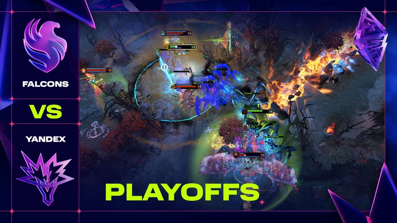 SEMIFINALS! YANDEX vs FALCONS - Official Highlights - BLAST Slam V Dota 2