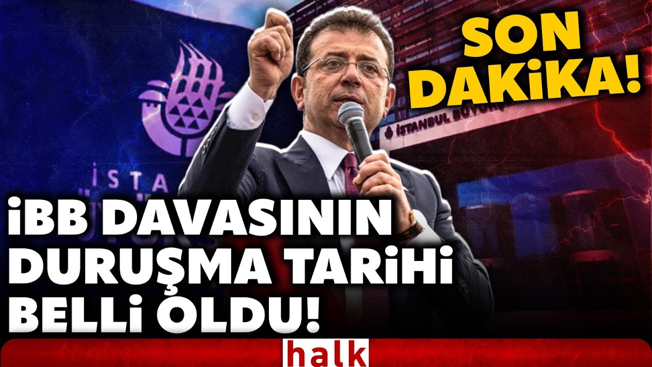 SON DAKİKA! Ekrem İmamoğlu'nun yargılandığı İBB Davası'nda ilk duruşma tarihi belli oldu!