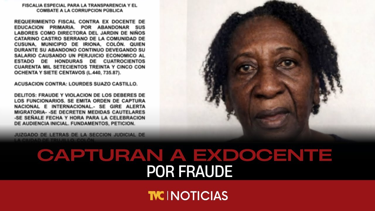 Capturan a exdocente por fraude: habría cobrado más de L445 mil tras retirarse