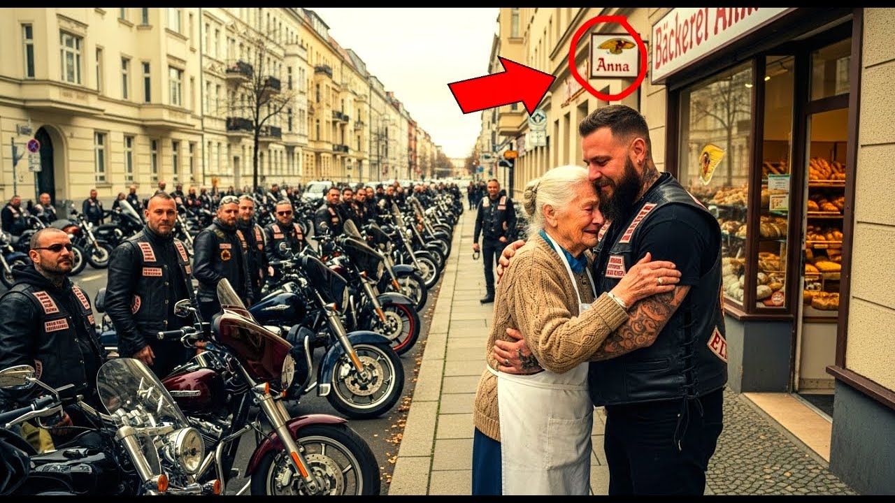 2003: Ein Stück Brot für einen hungrigen Jungen. 2024: 97 Hells Angels retten ihre Bäckerei!...